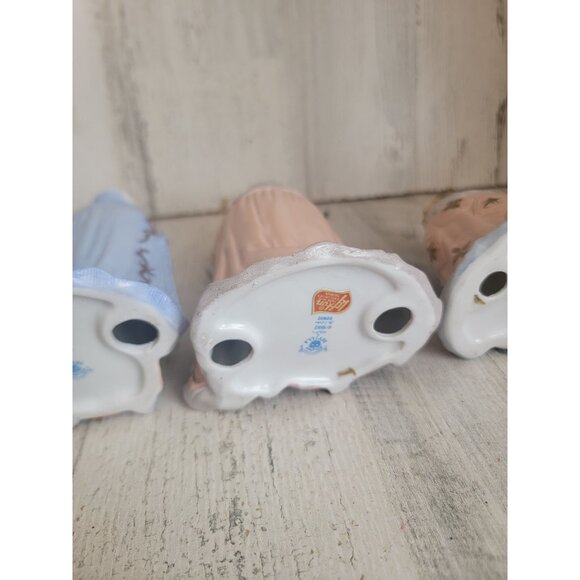 Lefton 1992 three kings baby Jesus nativity scene Xmas set figure - Picture 5 of 6